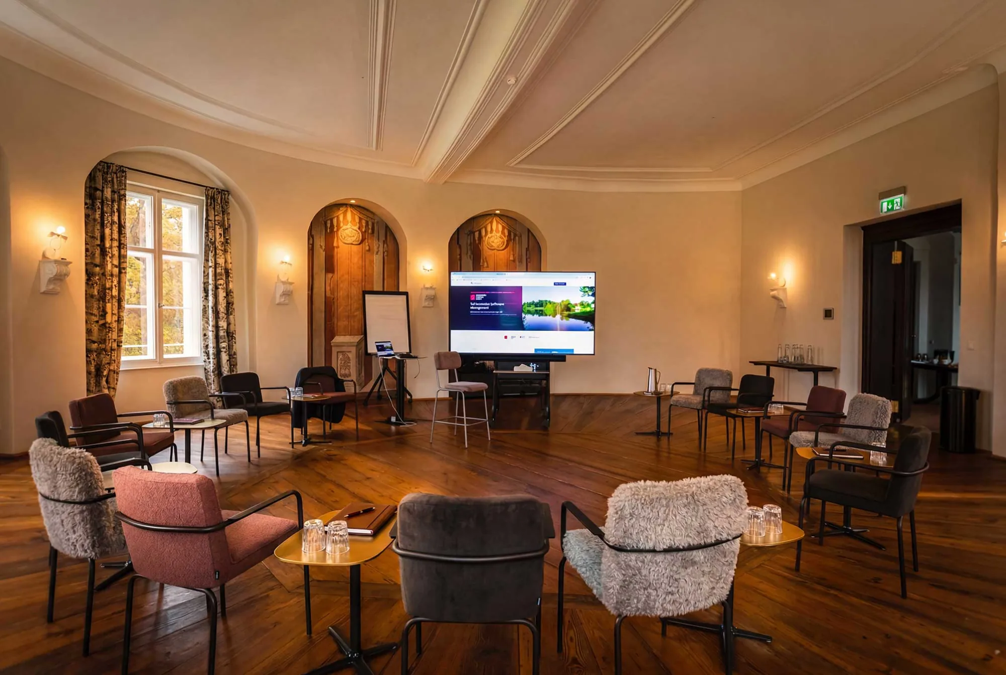We kicked off this morning. At Schloss Fuerstlich Drehna, the Software Excellenc